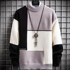 Harrison Men’s Colorblock Panel Sweater