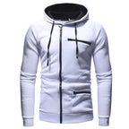 Everett Men’s Zip Pocket Hooded Sweatshirt
