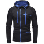 Everett Men’s Zip Pocket Hooded Sweatshirt