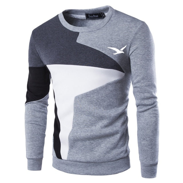 Everett Men’s Colorblock Graphic Sweatshirt