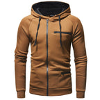 Everett Men’s Zip Pocket Hooded Sweatshirt