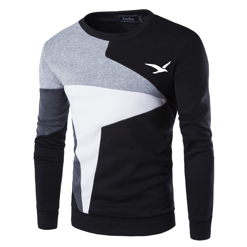 Everett Men’s Colorblock Graphic Sweatshirt