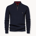 Prescott Men’s Quarter Zip Mock Neck Sweater