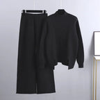 Lillian Cashmere Cable Knit Matching Set