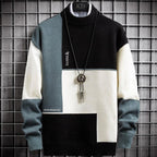 Harrison Men’s Colorblock Panel Sweater