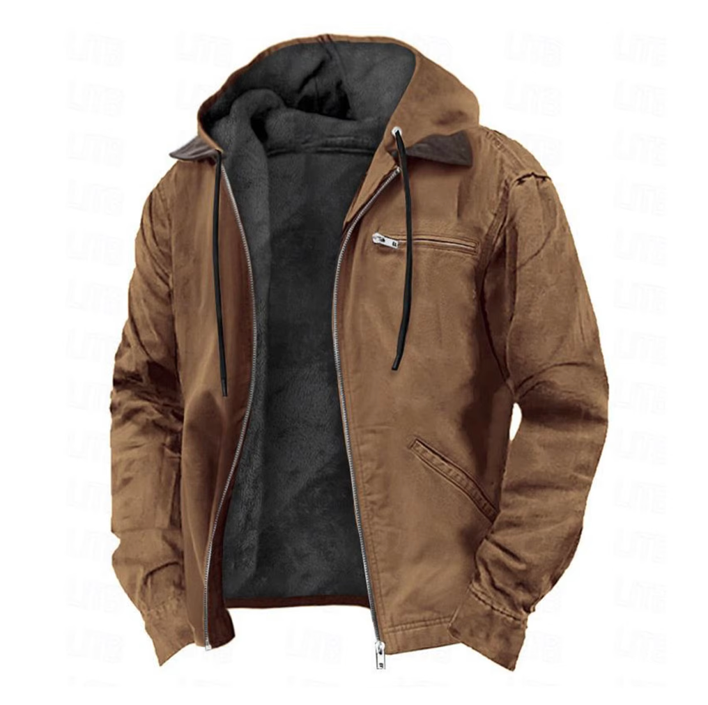 Morgan Men’s Fleece Lined Hooded Jacket
