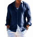 Arden Men’s Casual Lightweight Lapel Shirt