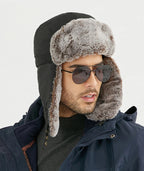 Weston Men’s Trapper Hat With Fur Trim