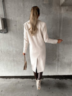 Genevieve Women’s Longline Tailored Coat