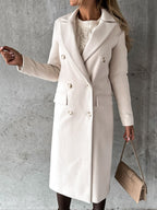 Genevieve Women’s Longline Tailored Coat