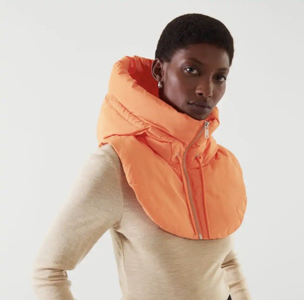 Marlowe Women’s Padded Hooded Neck Scarf