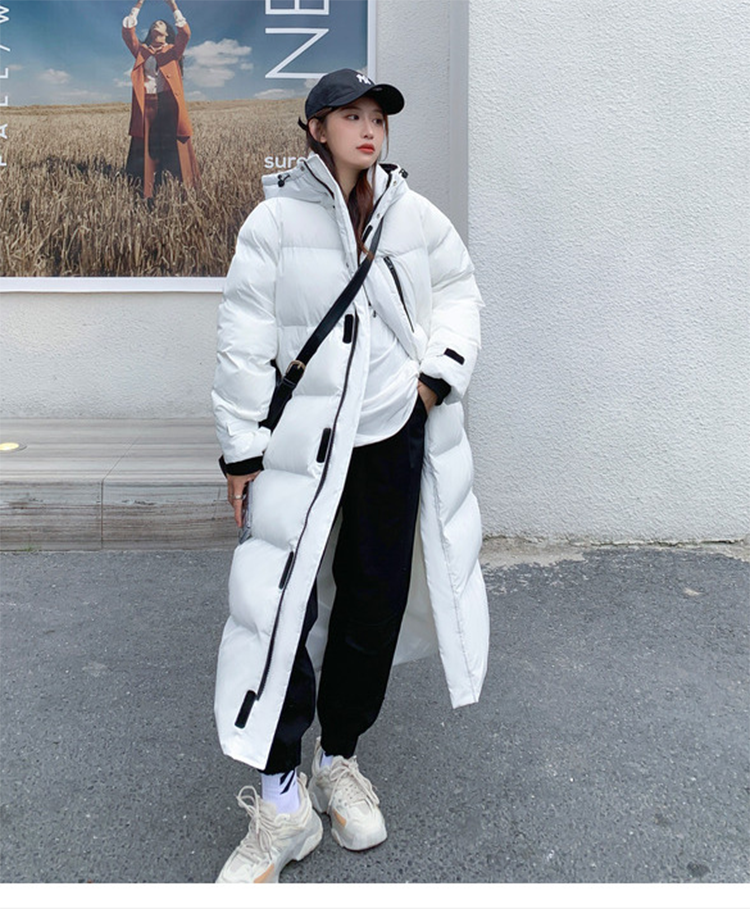 Everly Women’s Long Hooded Puffer Parka