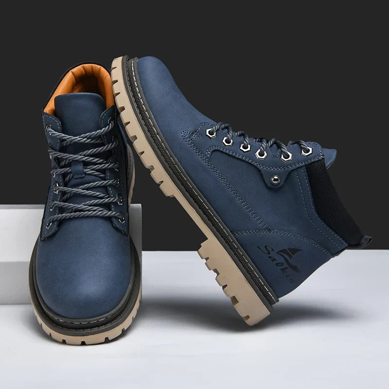 Weston Men’s Suede Lace Up Boots