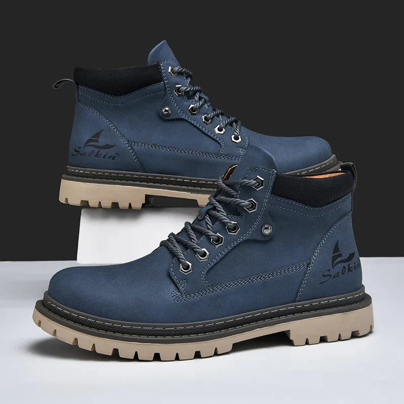 Weston Men’s Suede Lace Up Boots