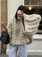 Blakely Women’s Chunky Cable Knit Sweater