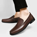 Barry Men’s Leather Casual Slip On Loafers