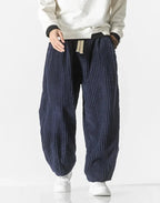 Everett Men’s Streetwear Wide Wale Corduroy Sweats