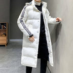 Calvin Men’s Long Hooded Puffer Parka