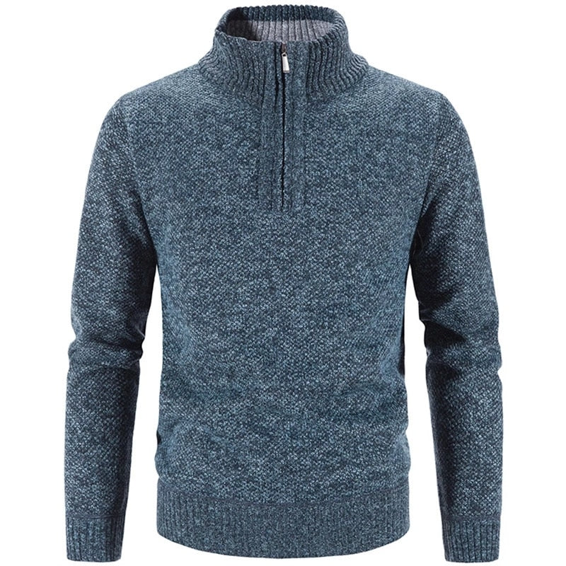 Calloway Men’s Quarter Zip Textured Sweater