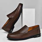 Barry Men’s Leather Casual Slip On Loafers