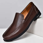 Barry Men’s Leather Casual Slip On Loafers