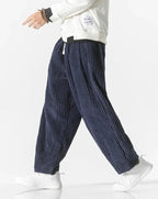 Everett Men’s Streetwear Wide Wale Corduroy Sweats
