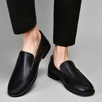Barry Men’s Leather Casual Slip On Loafers