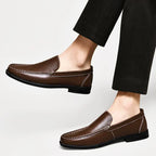 Barry Men’s Leather Casual Slip On Loafers