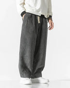 Everett Men’s Streetwear Wide Wale Corduroy Sweats