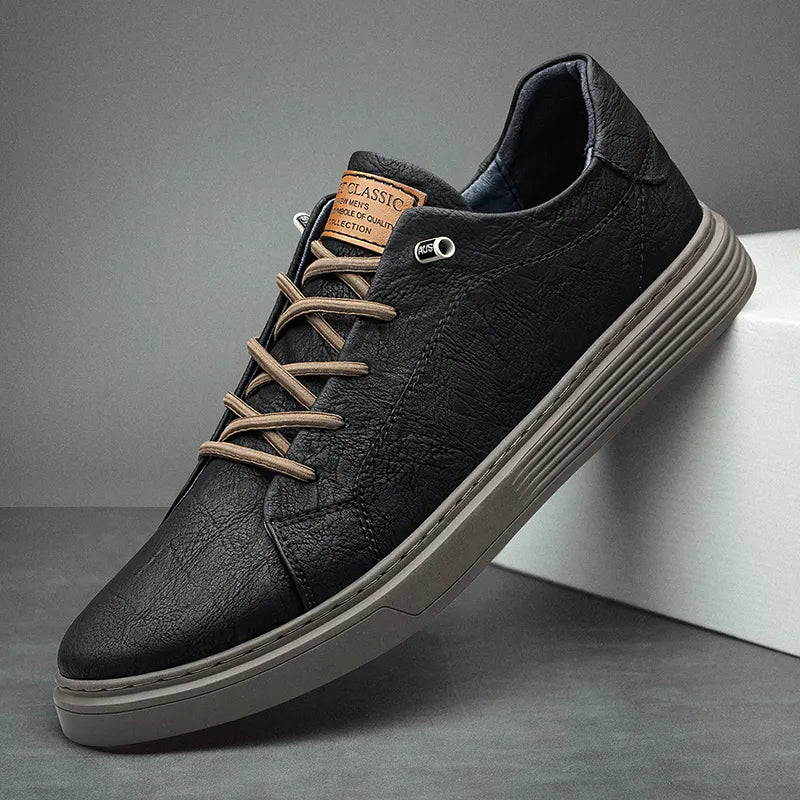 Carter Men’s Vegan Leather Low Top Sneakers