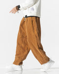 Everett Men’s Streetwear Wide Wale Corduroy Sweats