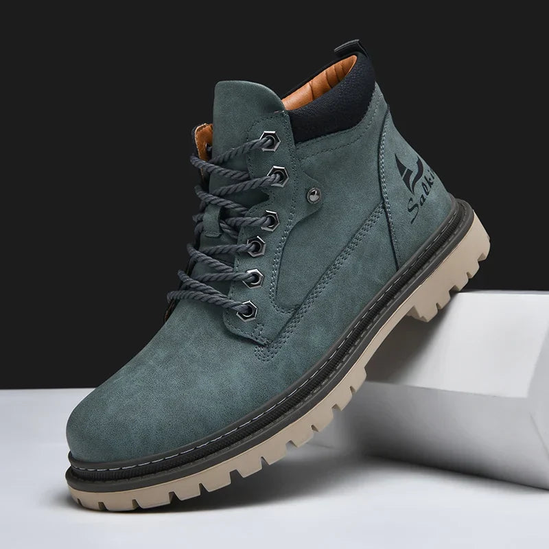 Weston Men’s Suede Lace Up Boots