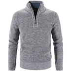Calloway Men’s Quarter Zip Textured Sweater