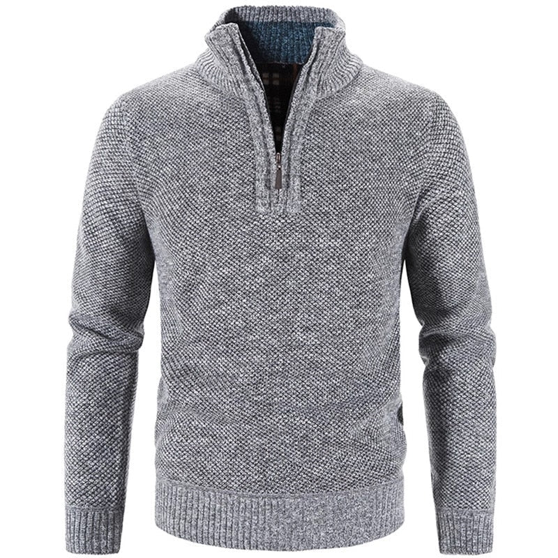 Calloway Men’s Quarter Zip Textured Sweater