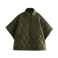 Everly Women’s Quilted Poncho Jacket