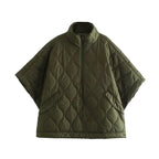 Everly Women’s Quilted Poncho Jacket