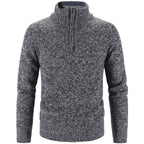 Calloway Men’s Quarter Zip Textured Sweater