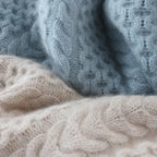 Lenora Oversized Textured Cable Knit Turtleneck Sweater