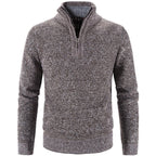 Calloway Men’s Quarter Zip Textured Sweater