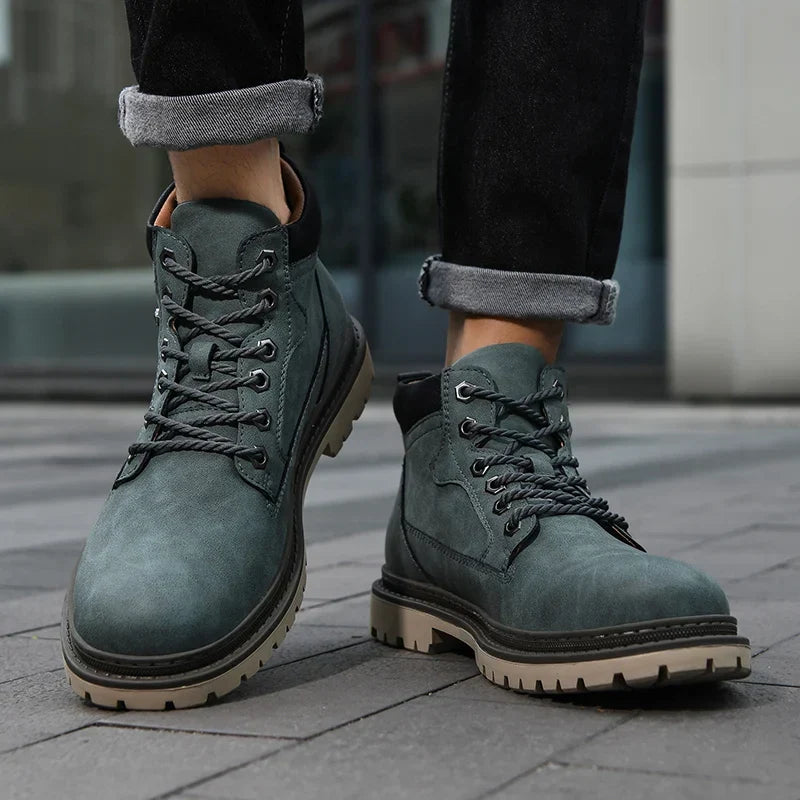 Weston Men’s Suede Lace Up Boots