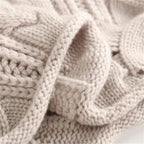 Harlow Women’s Cable Knit High Collar Sweater