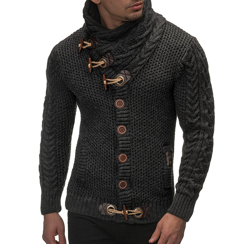 Prescott Men’s Toggle Button Shawl Cardigan