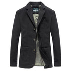 Harcourt Classic Tailored Casual Cotton Blazer