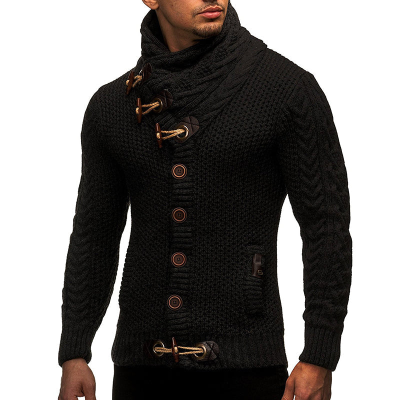Prescott Men’s Toggle Button Shawl Cardigan