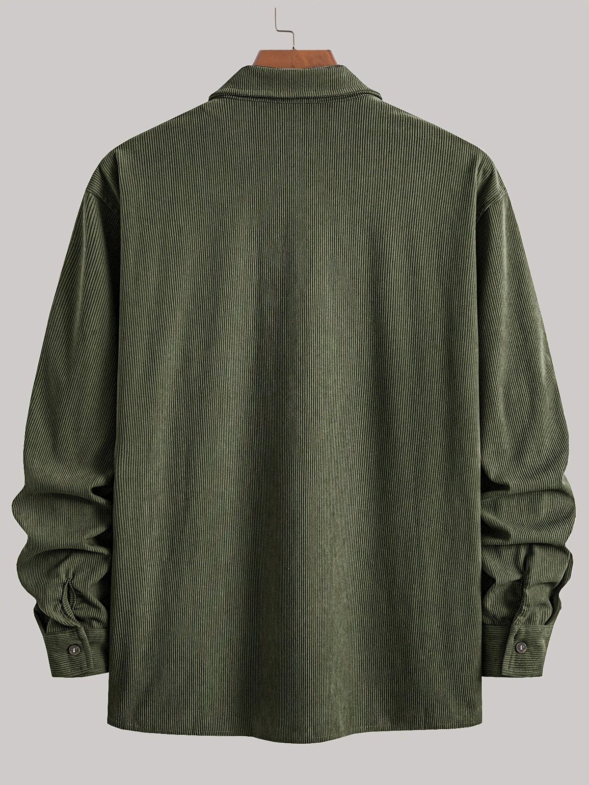 Wesley Lightweight Casual Corduroy Shirt Jacket