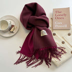 Ophelia Soft Reversible Two Tone Winter Scarf