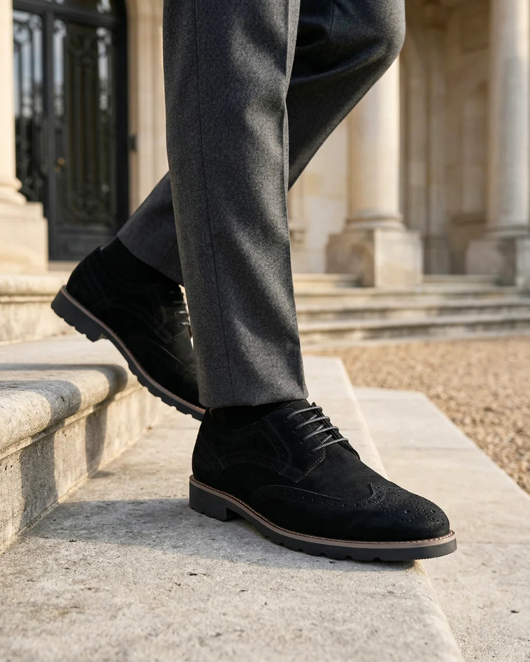 Brooks Suede Derby