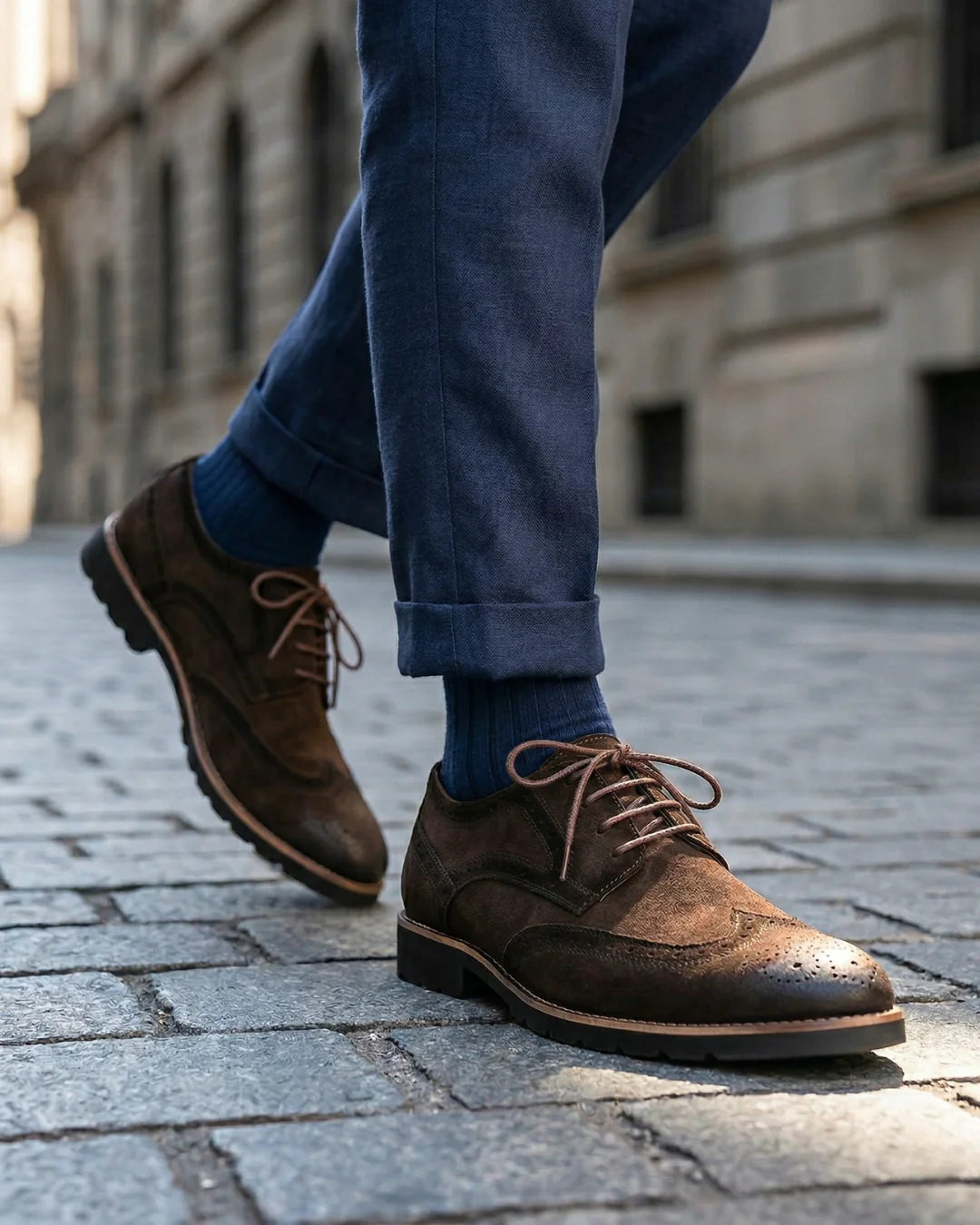 Brooks Suede Derby