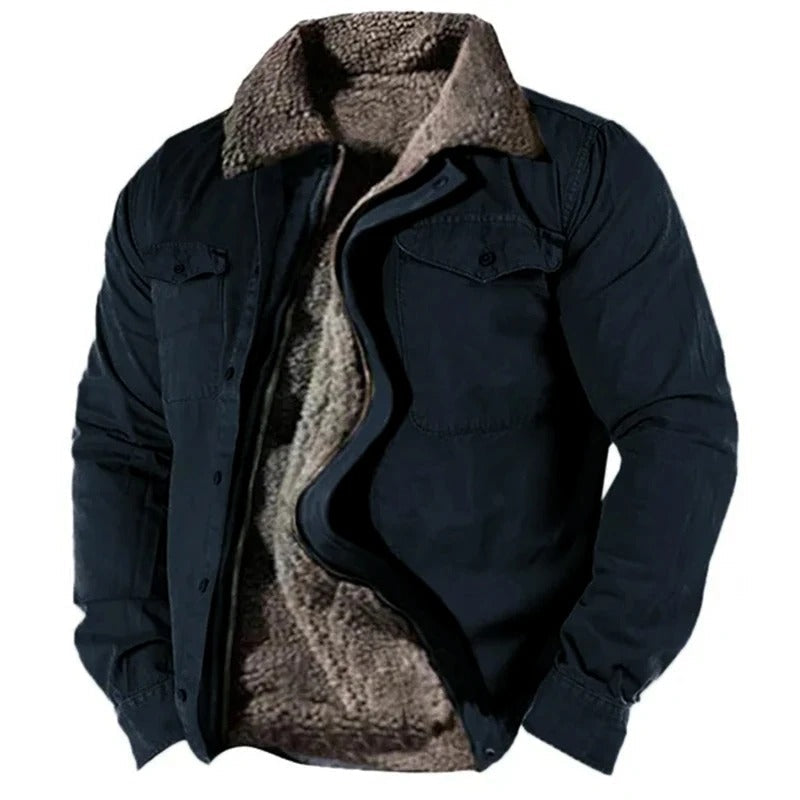 Logan Men’s Sherpa Collar Field Jacket