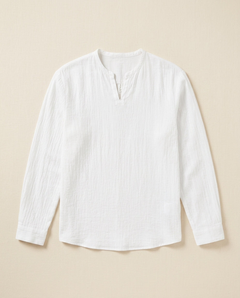 Meda Cotton Linen Shirt